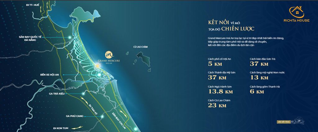 Vị trí của Grand Mercure tren bản đồ